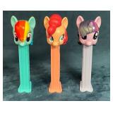 3 My Little Pony PEZ Dispensers