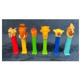 Six Ice Age Character PEZ Dispensers, Multicolor