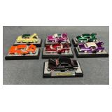 7 Castline Die-Cast Model Cars on Display Bases 19