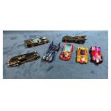 Seven Batmobile Hot Wheels Die-Cast Cars Batman Ba