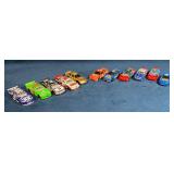11 NASCAR Hot Wheels & other Die-Cast Cars