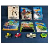 6 Hot Wheels Cars, NIP & Loose, Various Themes