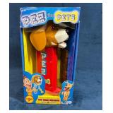 NIP Pez Dog Treat Dispenser, Sealed with Light Box