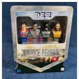 Pez Justice League Collectible Tin Set, NIP Sealed