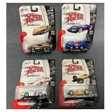4 Jada Speed Racer Die-Cast Collectible Cars NIP,