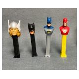 4 Superhero-Themed PEZ Dispensers Featuring Thor,