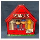 Limited Edition Peanuts PEZ Dispenser Gift Set in