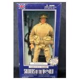 Soldiers of the World British Gunner Figure World