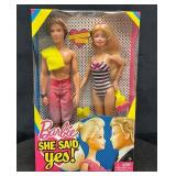 2010 Barbie ï¿½She Said Yes!ï¿½ Doll Set ï¿½ Ken and Bar