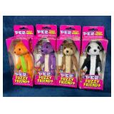 PEZ Fuzzy Friends Collectible Candy Dispensers Set