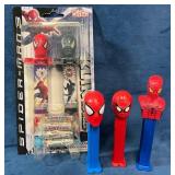Spider-Man Pez Dispenser Lot Including Sealed and