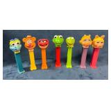 7 PEZ Dispensers Featuring Muppet Characters