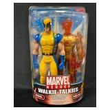 Marvel Heroes Wolverine and Human Torch Walkie-Tal