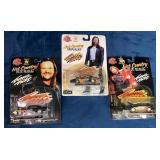 3 Hot Country Racing Champions Die-Cast Cars Count