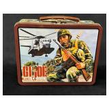GI Joe Action Marine Lunchbox with Brown Handle an