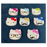 8 Hello Kitty Sweet Staches Collectible Tins
