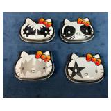 4 Sanrio Hello Kitty x Kiss Collectible Mint Tins
