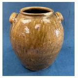Unsigned Edgefield South Carolina Pottery Jar with
