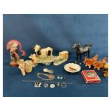 Decorative Collectibles, Jewelry, and Figurines