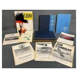 Vintage Aviation Books and Brochures With Illustra
