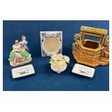 Decorative Ceramics and Porcelains Including Ashtr