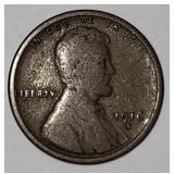 1916-S Lincoln Wheat Penny in Circulated Condition