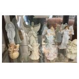 Porcelain and Ceramic Angel Figurines