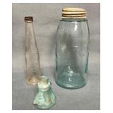 1800ï¿½s Bottles Mason Jar and Ink Well Collection