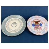 Two 1976 Calendar Decorative Plates Including Bice