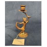 SF Bay Trading Bronze Fox Candle Stand