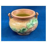 Roseville Pottery Woodland Pattern Two-Handled vas