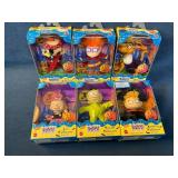 6 Rugrats Halloween Collectible Figures in Origina