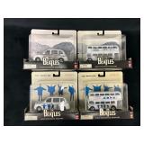 4 Corgi The Beatles Diecast Collectibles Featuring