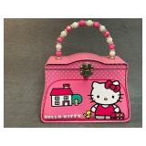 Hello Kitty Tin Purse by The Tin Box Co. with Bead