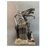 1998 Trendmasters Godzilla Figure with Skyscraper