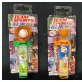 Klik Sports-Themed Candy Dispensers in Original Pa