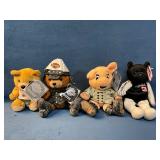 Harley-Davidson and Racing-Themed Plush Bears and
