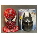 Spider-Man Bust Coin Bank and Batman Stealth Visio