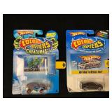 5 Hot Wheels Cars, Including Color Shifters and Cl