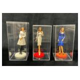 3 Hamilton Collection Kate Middleton Figurines in