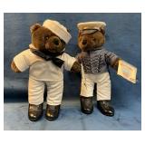 2 American Bear Force Plush Military-Themed Teddy