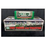 Hess 2013 Toy Truck and Tractor with 2008 Miniatur