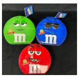 3 M&Mï¿½s Character Tin Lunch Boxes by Galerie Circa