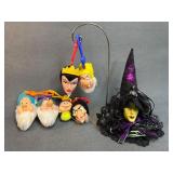 Snow White Disney-Themed Hanging Ornaments Witch