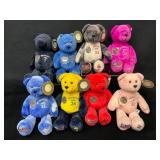 8 Ty Beanie Baby State Bears With Tags