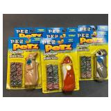 Complete Set of Pez Pets Dispensers With Bubble Gu