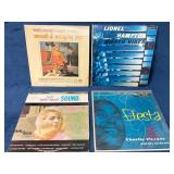 Four Jazz LP Vinyl Records Including Lionel Hampto