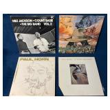 4 Vinyl Records Featuring Jazz and Fusion Artists