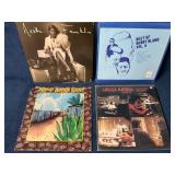 Four Vinyl Records Featuring Aretha Franklin, Bobb