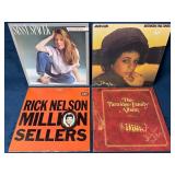 4 Vinyl Records: Sissy Spacek, Janis Ian, Rick Nel